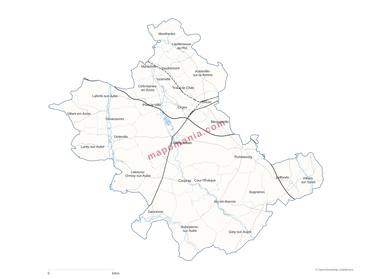 Carte de CC des Trois Forêts à personnaliser