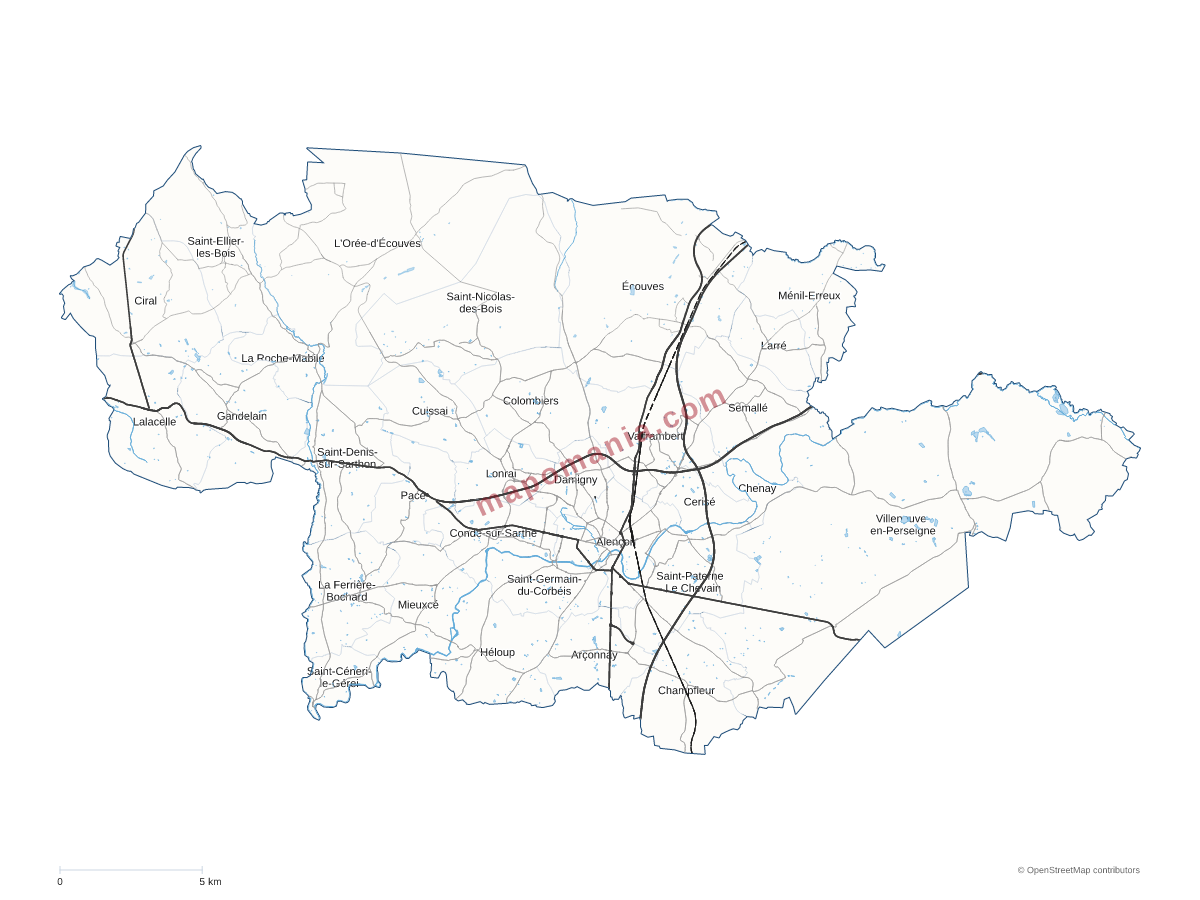 Carte de CU d'Alençon à personnaliser