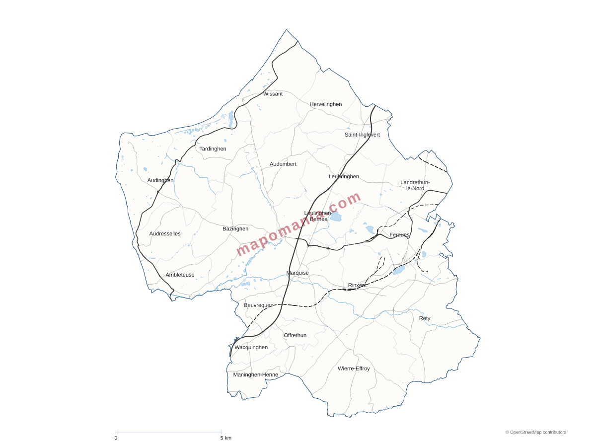 Carte de CC de la Terre des Deux Caps à personnaliser