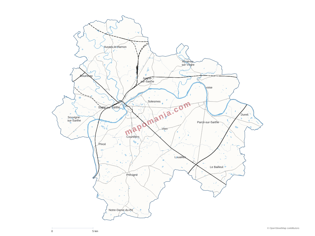 Carte de CC du Pays Sabolien à personnaliser