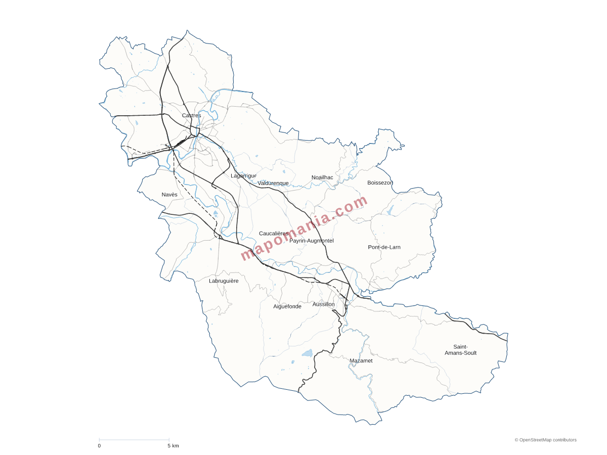 Carte de CA de Castres Mazamet à personnaliser