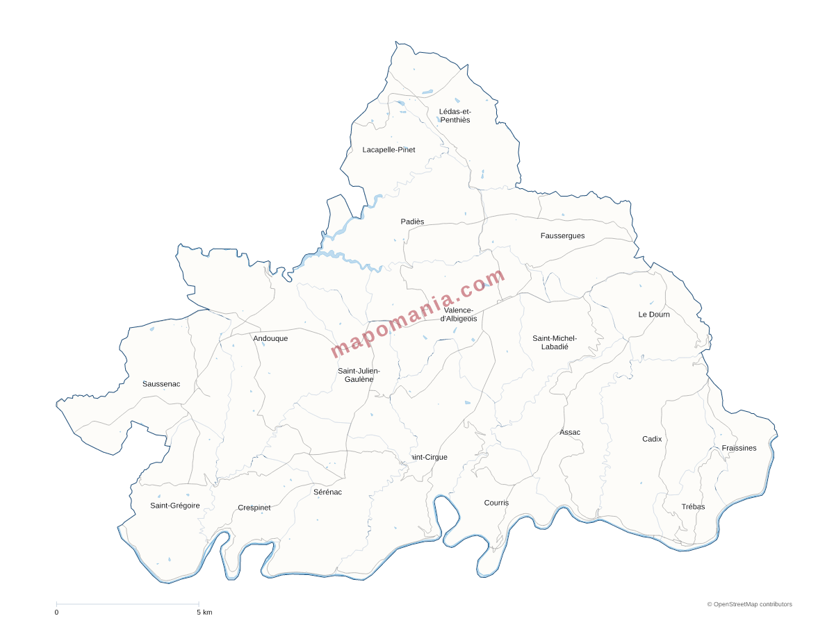 Carte de CC Val 81 à personnaliser