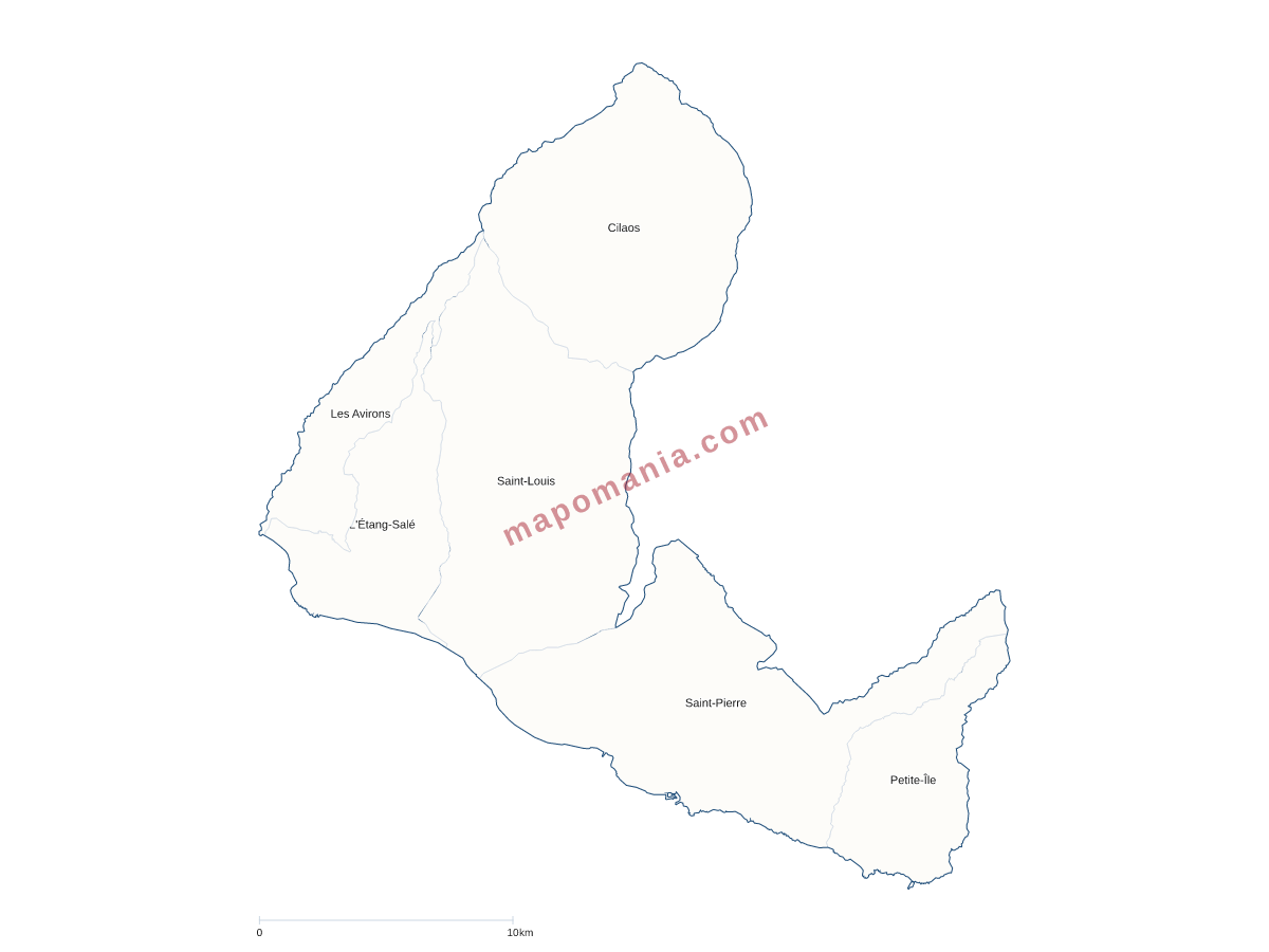 Carte de CA CIVIS (Communauté Intercommunale des Villes Solidaires) à personnaliser