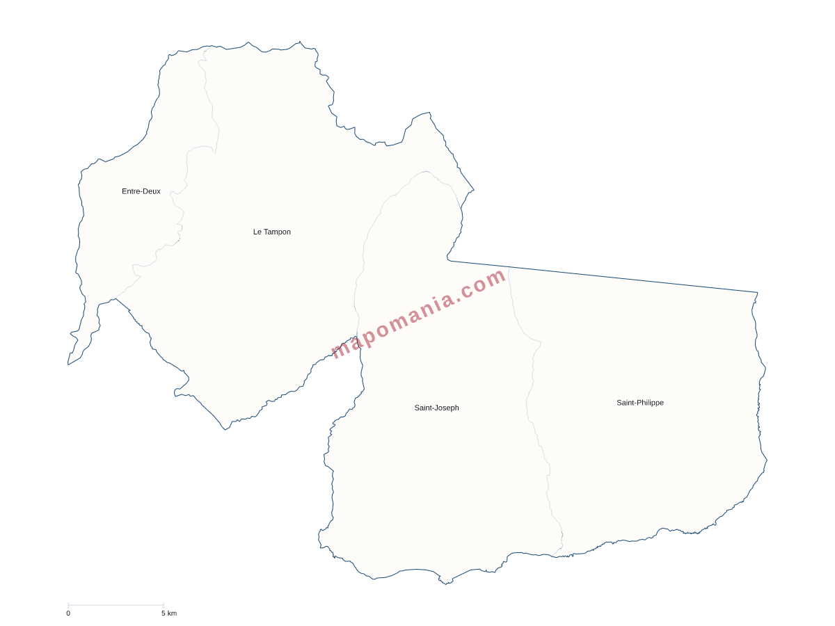 Carte de CA du Sud à personnaliser